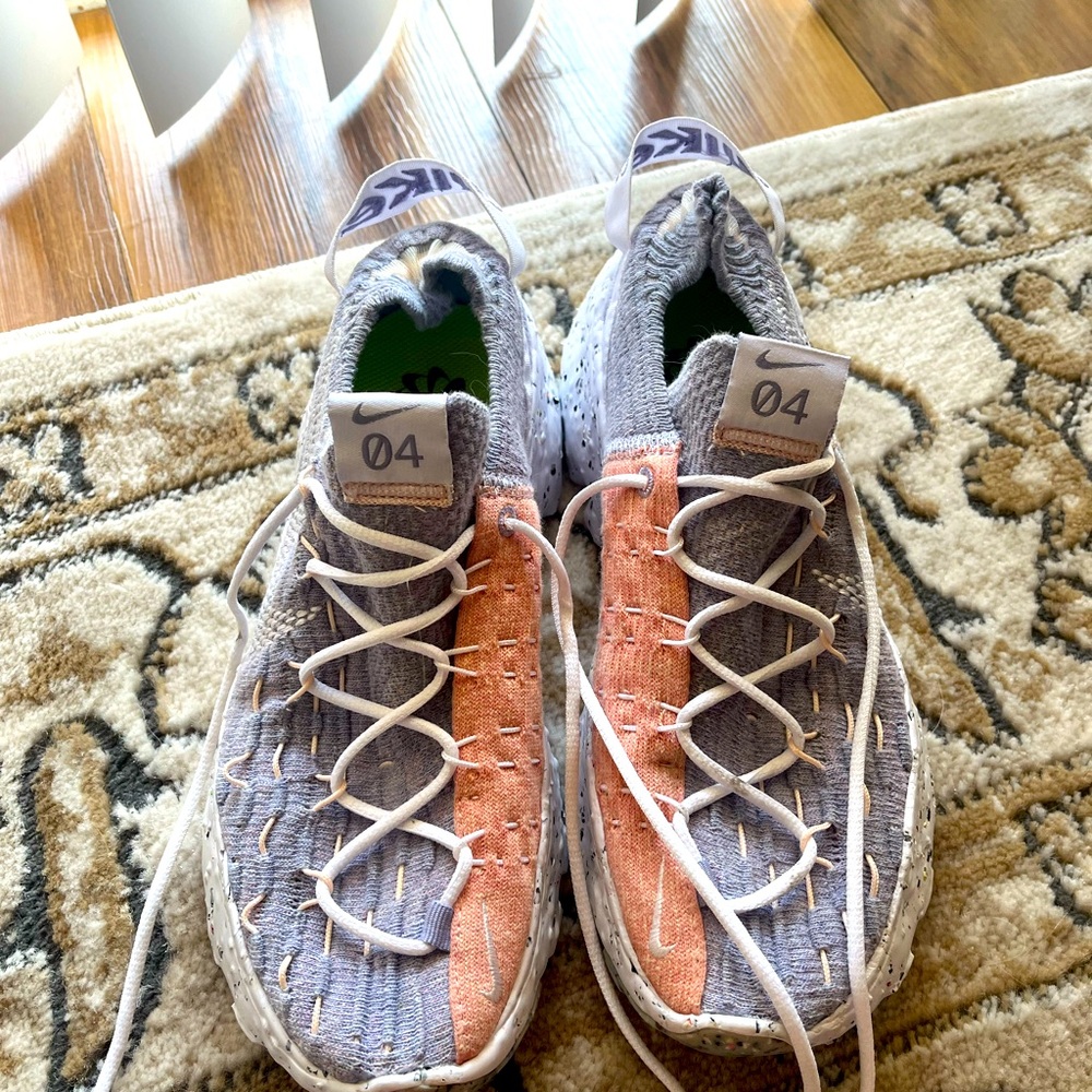 Nike space hippies- purple and orange. Men’s size 6.5
